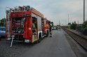 Kesselwagen undicht Gueterbahnhof Koeln Kalk Nord P039